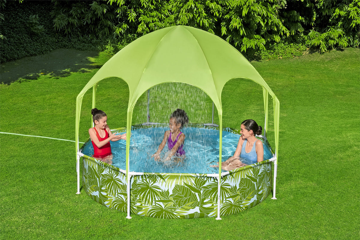8 ft. x 20 in. Round Above Ground Pool Set R88197