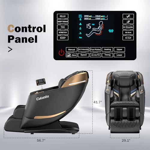 Massage Chair with Zero Gravity SL-Track Shiatsu C194556