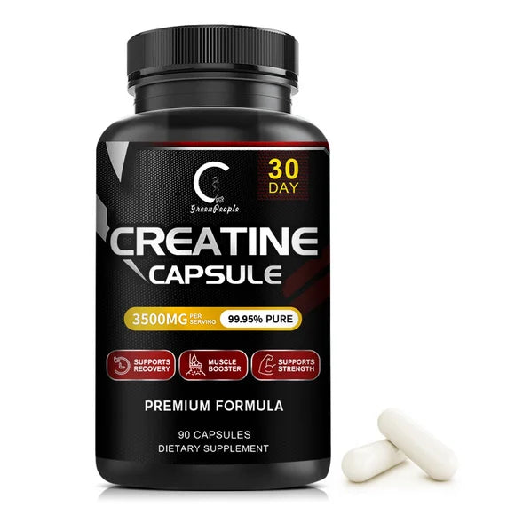 Creatine Monohydrate Capsules 3500mg 90 Pills D6742