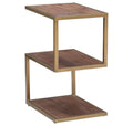 3-Tier Metal Accent Side Table E539