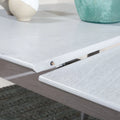 Dark Grey Extension Dining Table I2867