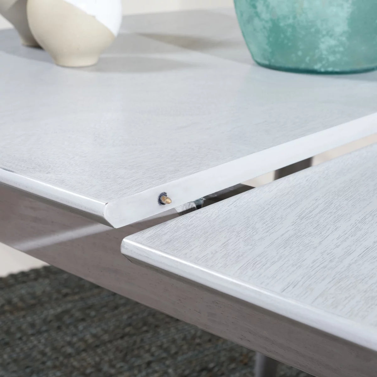 Dark Grey Extension Dining Table I2867
