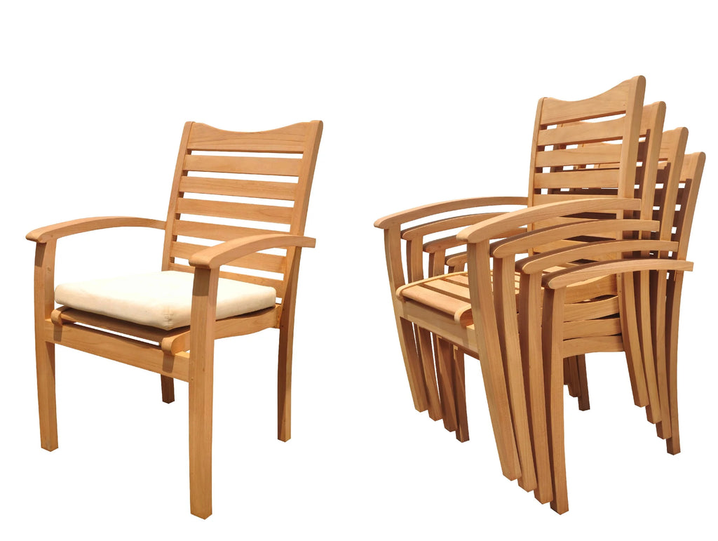 5 Seater 6 Pc Teak Dining Set T192525