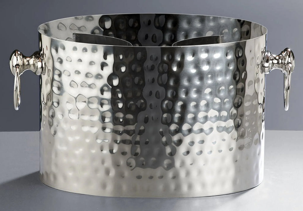 2 bottle Stainless Steel Champagne and Wine Chiller V2059