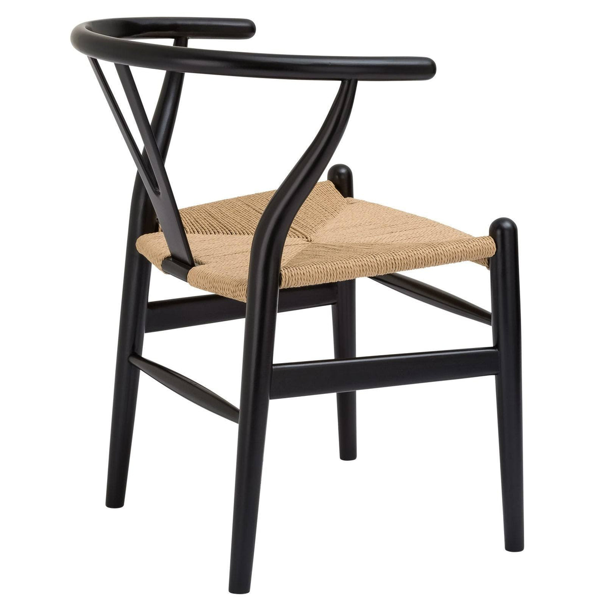 Black Weave Chairs (Set of 2) U79608