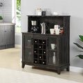 Charcoal Home Bar Cabinet L95926