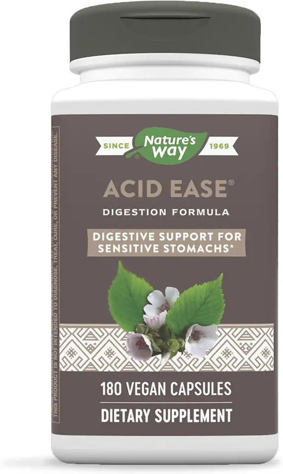 180 Vegan Capsules Digestive Support Supplement Z743870