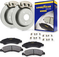 Front Brake Calipers Rotors Ceramic Pads J61613