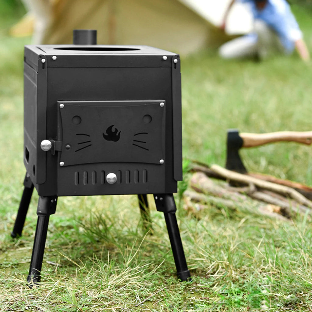 Portable Camping Wood Burning Stove A176582