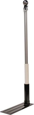 16’ Portable Telescoping Fiberglass Flagpole with Flag Holder and US Flag J629496
