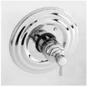 Thermostatic Trim Plate with Handle Polished Nickel L75220