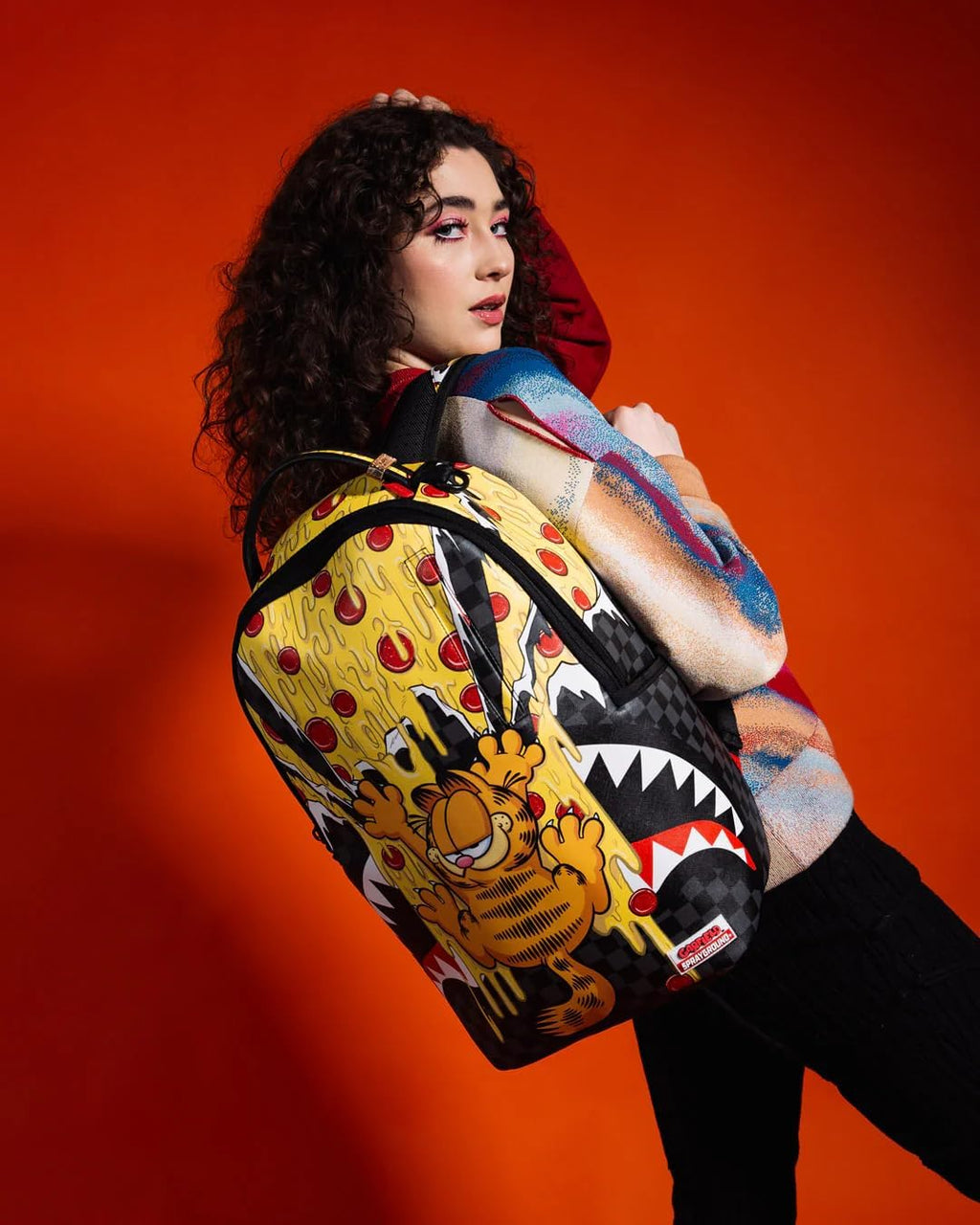 SPRAYGROUND GARFIELD HANGRY DLXSV BACKPACK O4372