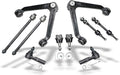 Front Upper Control Arms Ball Joints Sway Bars Tie Rods 10pc Set T456670