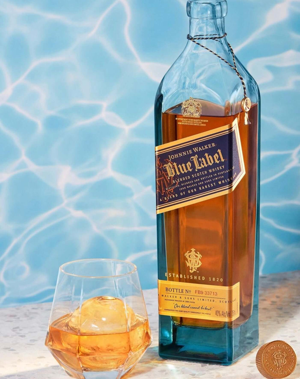 Johnnie Walker Blue Label Whiskey Z939