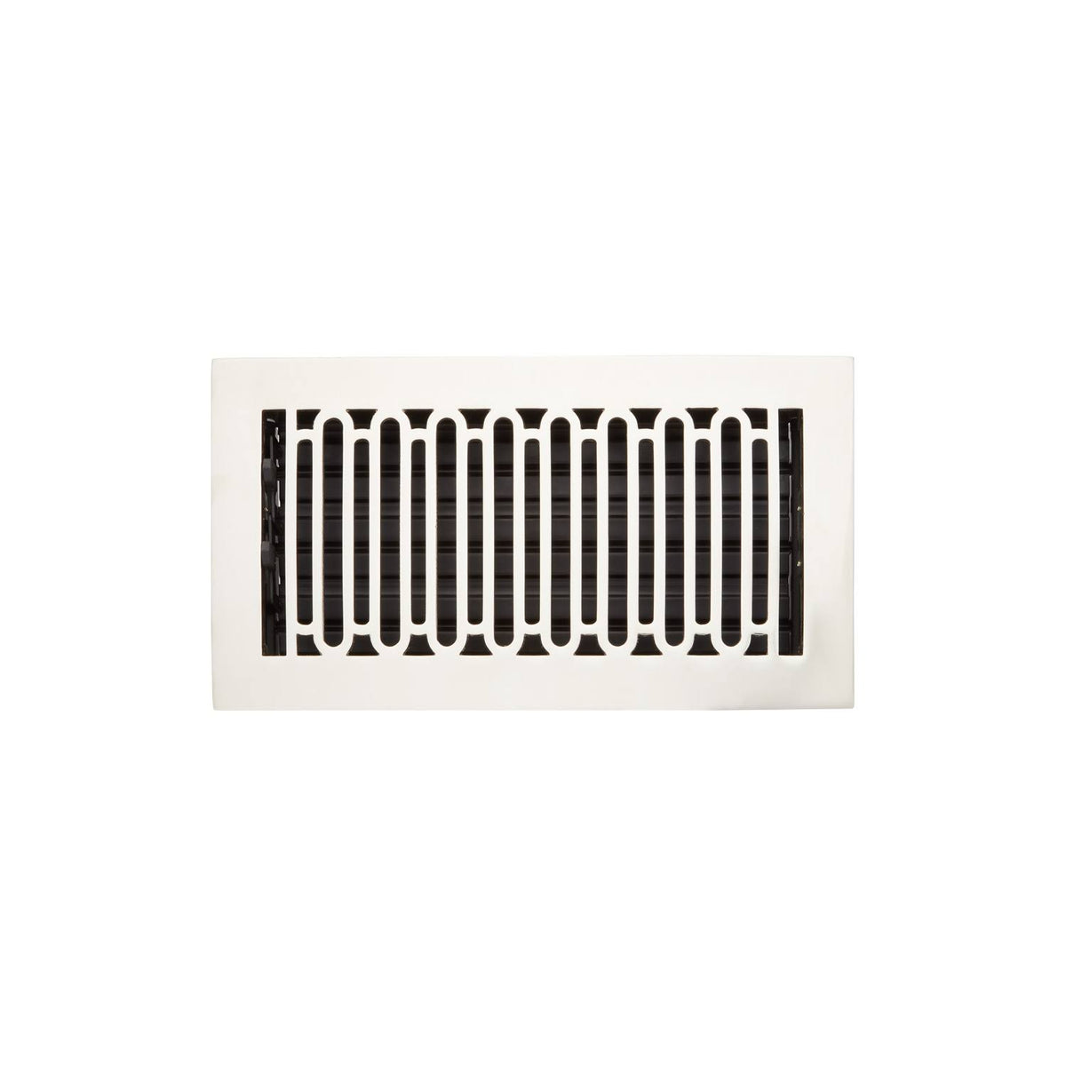 Brass Floor Register Polished Nickel N889