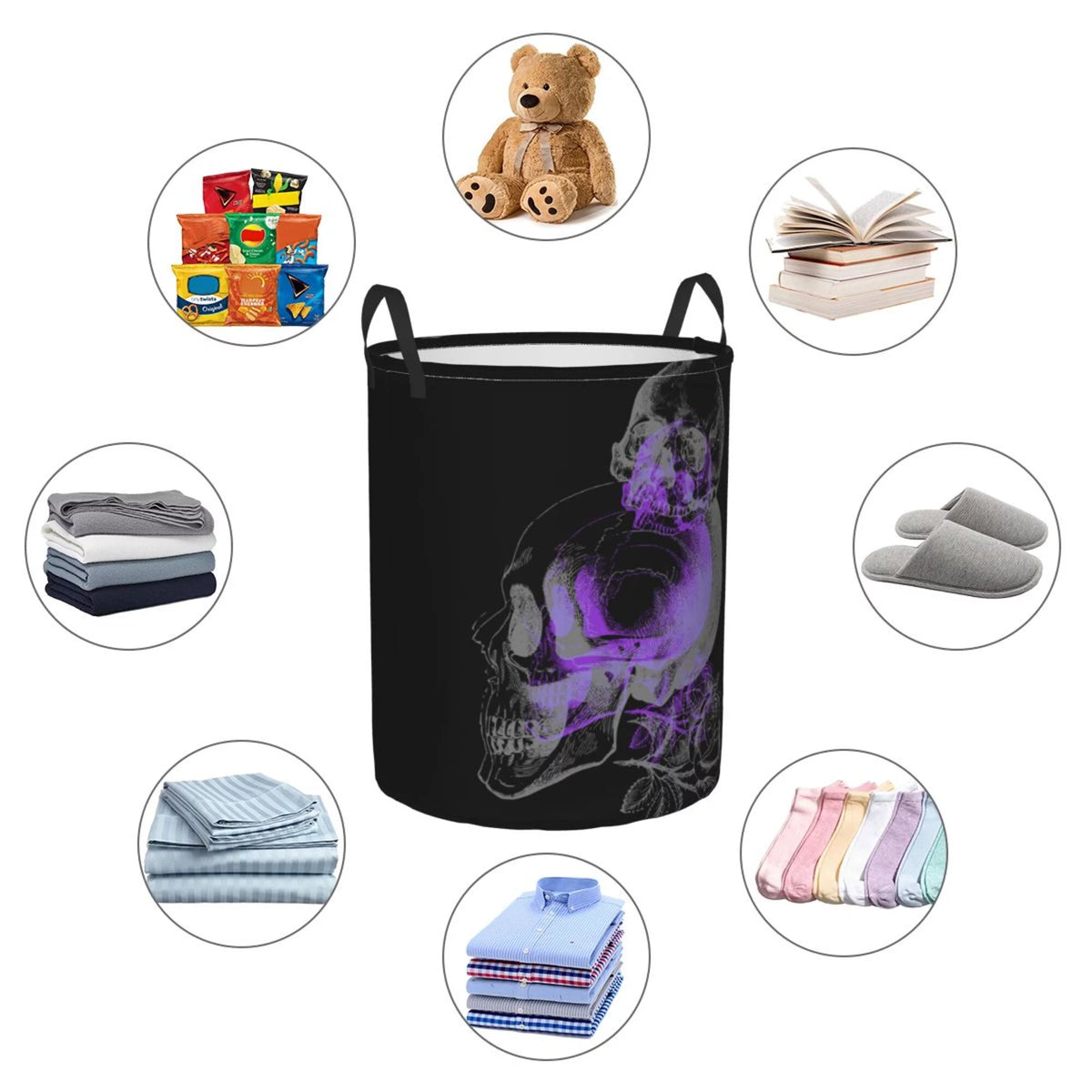 Waterproof Laundry Hamper with Handle A750