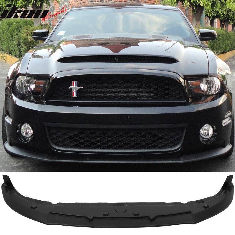 Black Upper Front Bumper Lip I58724