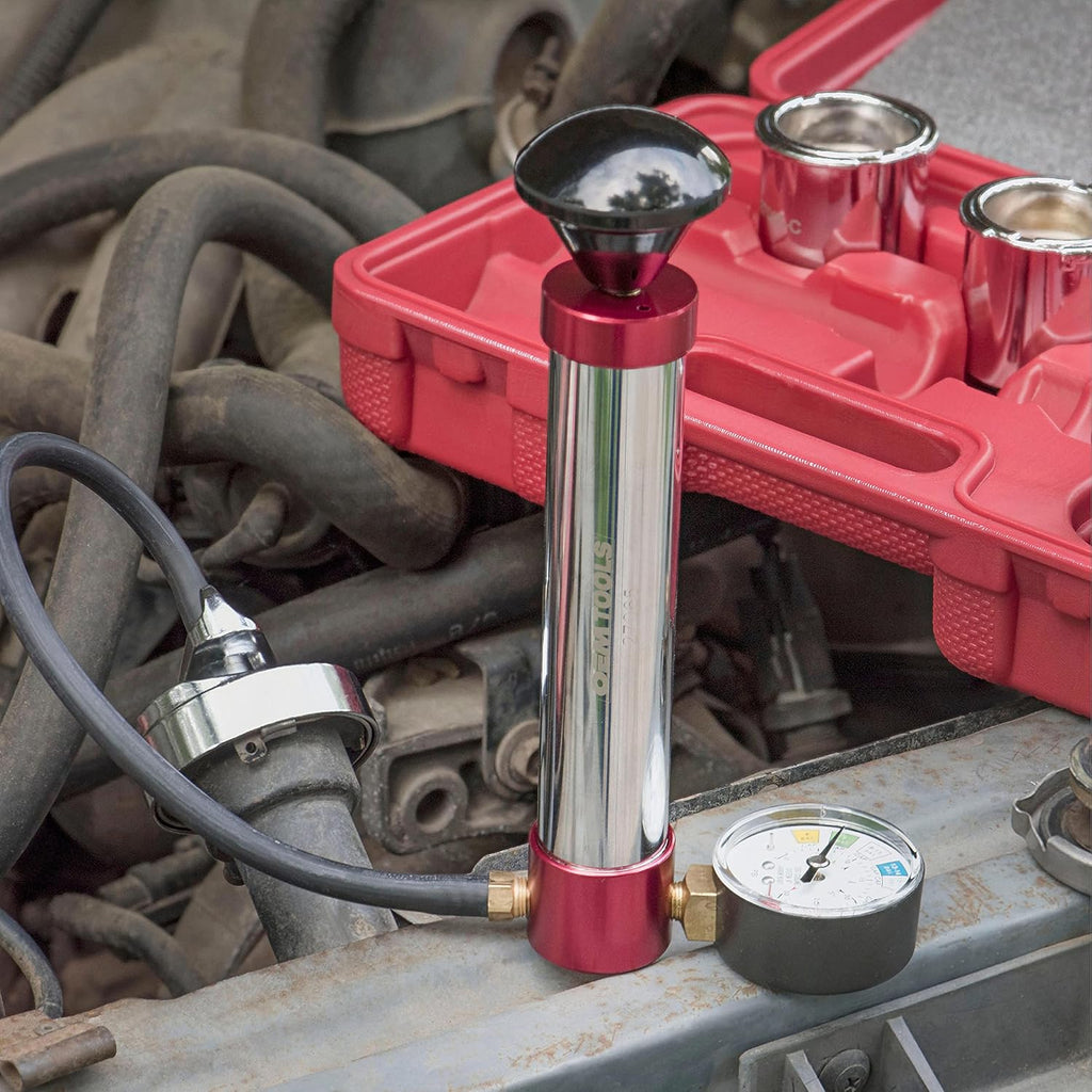 Radiator and Cap Test Kit, Pressure Tester for Coolant System L261