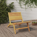 Solid Wood Teak Patio Chair I38136