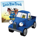 The Little Blue Truck Board Book and 8.5" Plush Truck Set R414