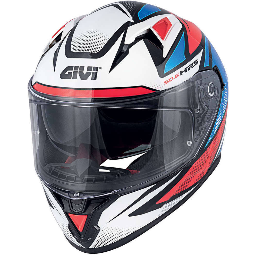 Black White Blue Red Helmet Size S H204732