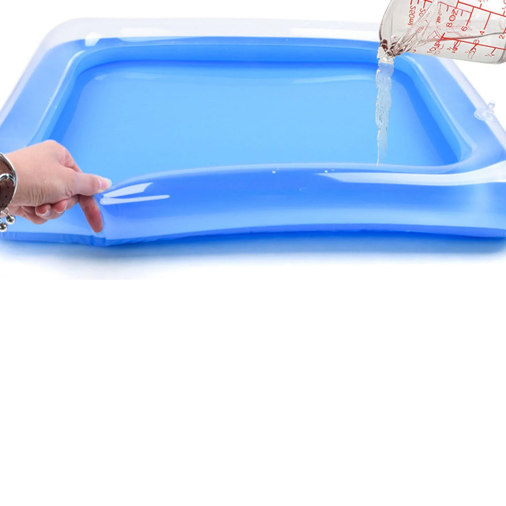Inflatable Sand Table Toy Sand Fishing Tray T24782