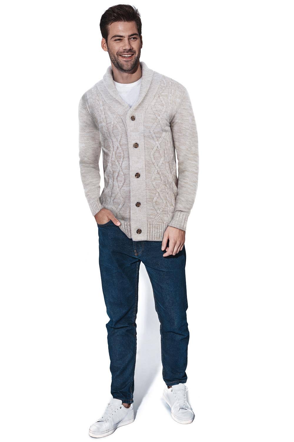 XXL Cable Knit Cardigan L795248