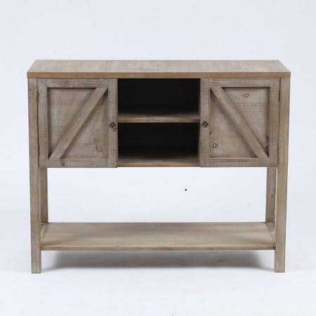 Wooden Farmhouse Buffet Storage Cabinet J3272