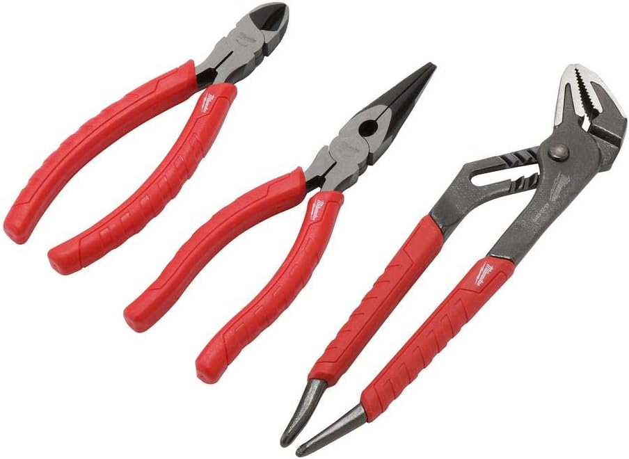 3pk Alloy Stl Pliers Set M32553