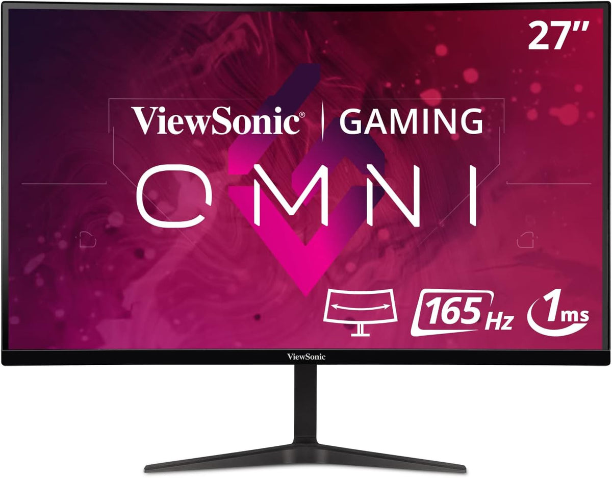 27 Inch Curved 1080p 165Hz Gaming Monitor H897239