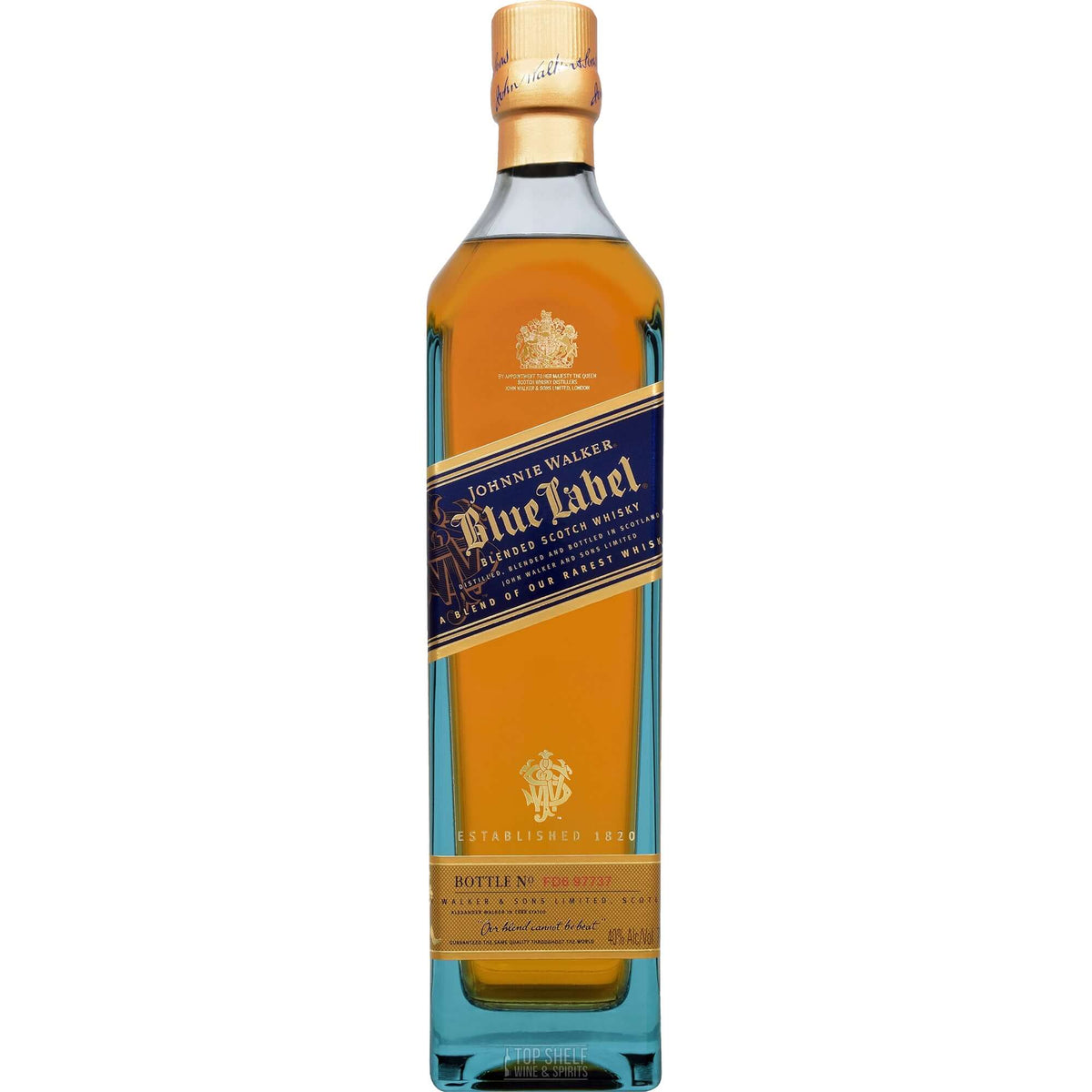 Johnnie Walker Blue Label Whiskey Z939