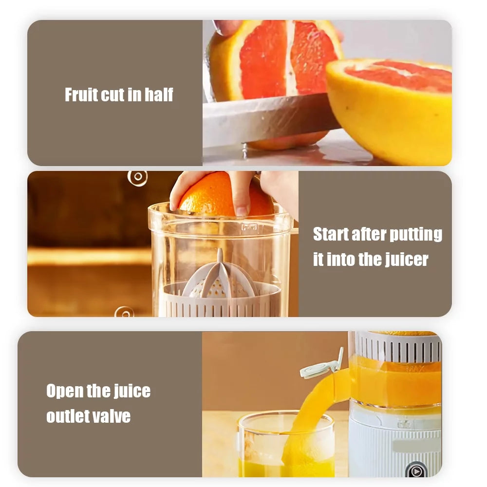 Electric Juicer Portable Citrus Squeezer X750