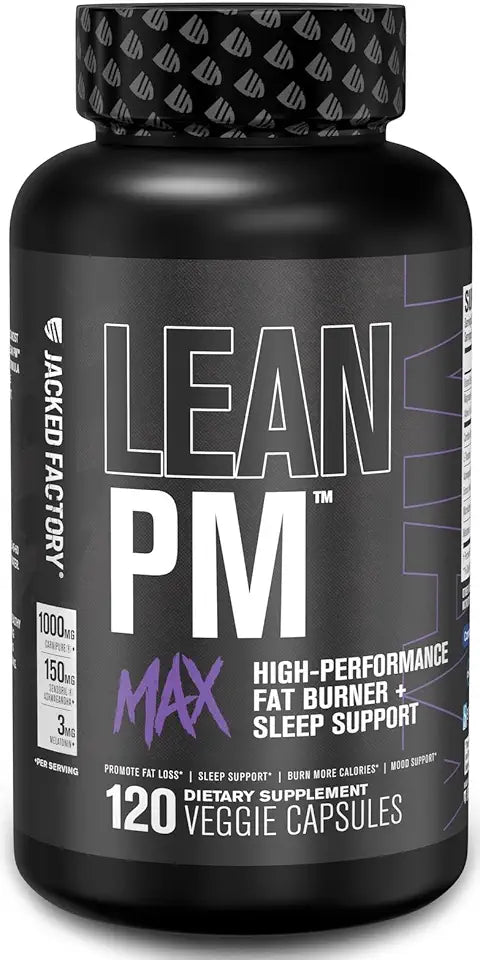 Weight Loss Sleep Support Fat Burner with Melatonin Magnesium Ashwagandha 120 Diet Pills V978765