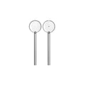 Clear Salad Servers W424980
