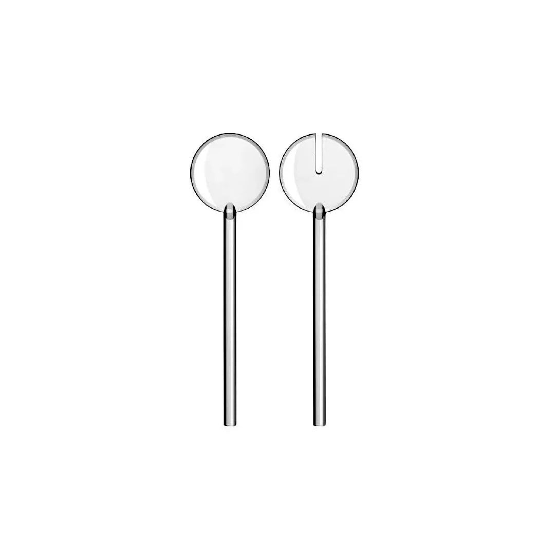 Clear Salad Servers W424980