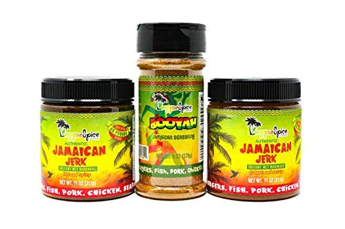 Jamaican Jerk Seasoning Wet Rub Marinade Sauce 3 Pack I81941