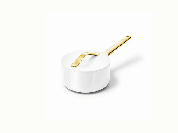White Mini Sauce Pan L8297