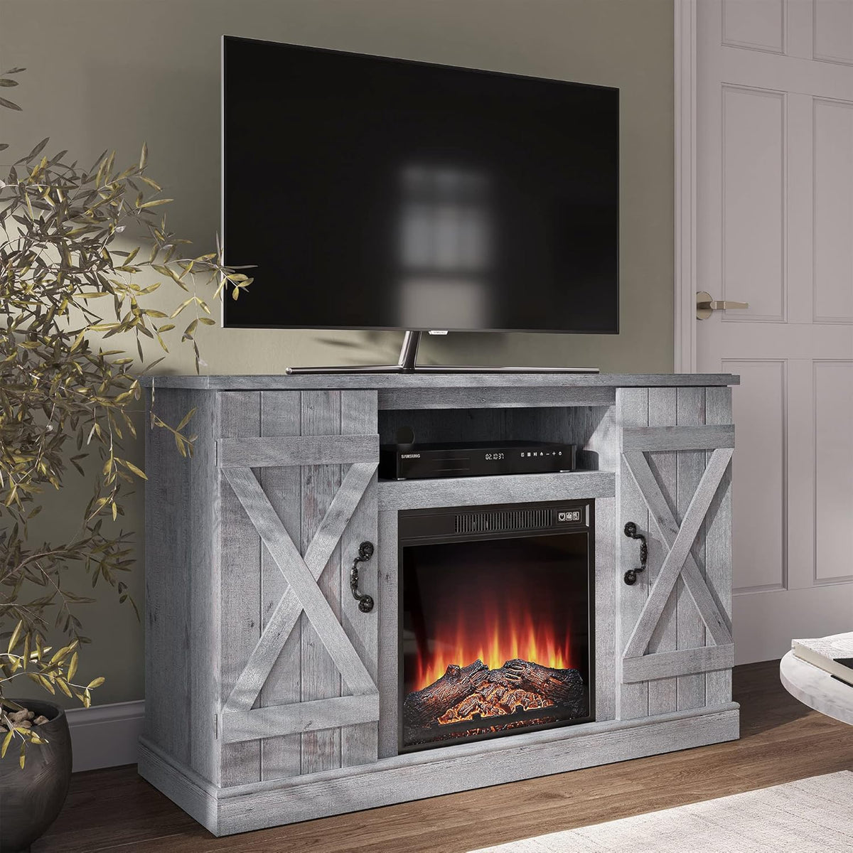 47 Inch Electric Fireplace TV Stand U475