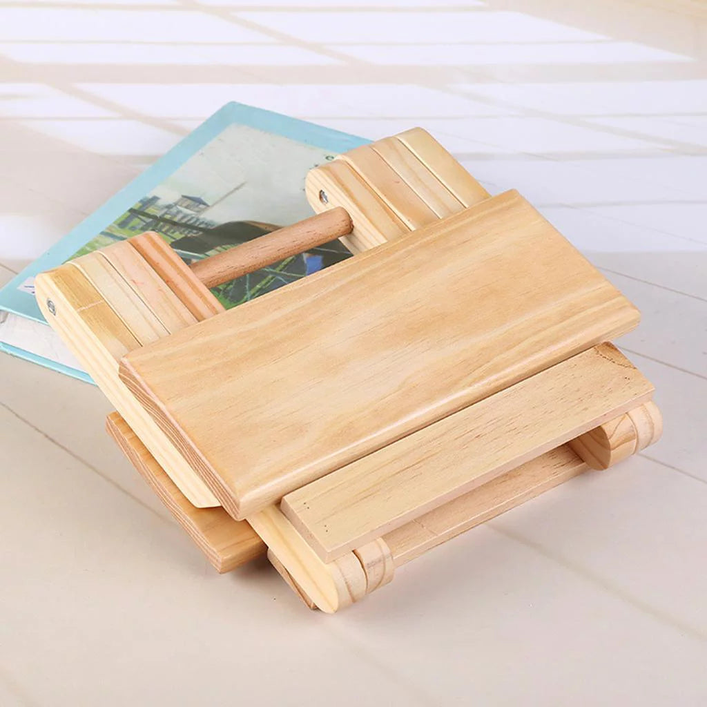 Folding Wooden Step Stool Q944