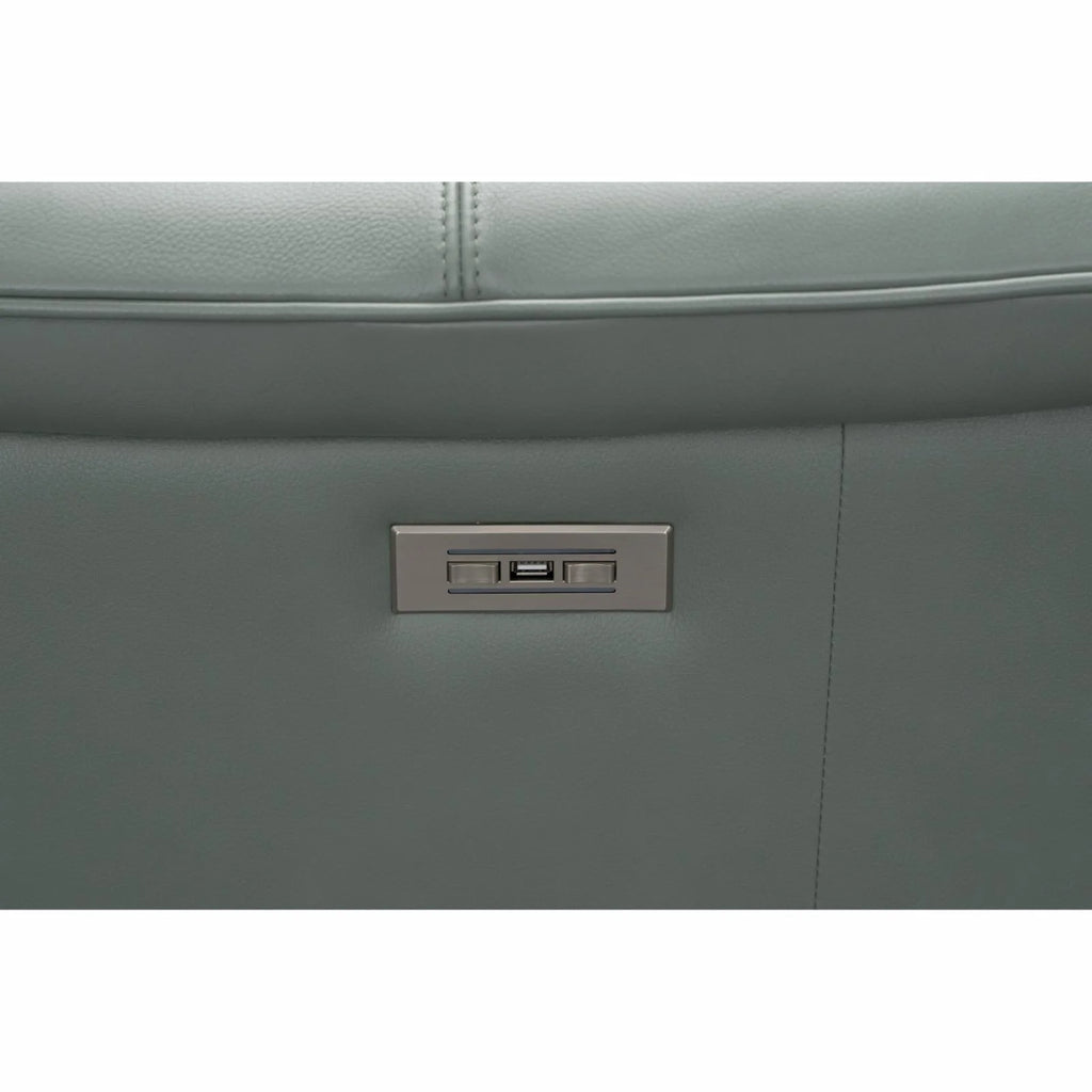 Leather Power Recliner M9024