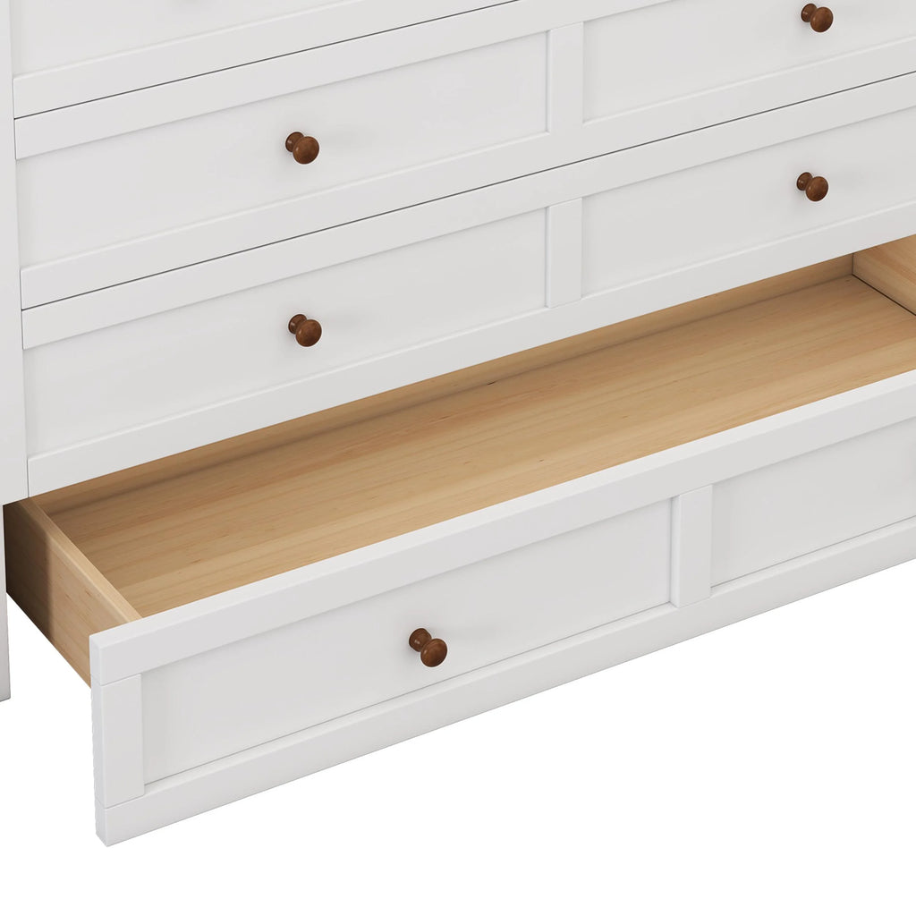 Queen Size Murphy Bed with Storage Drawer and Charging Station A2709