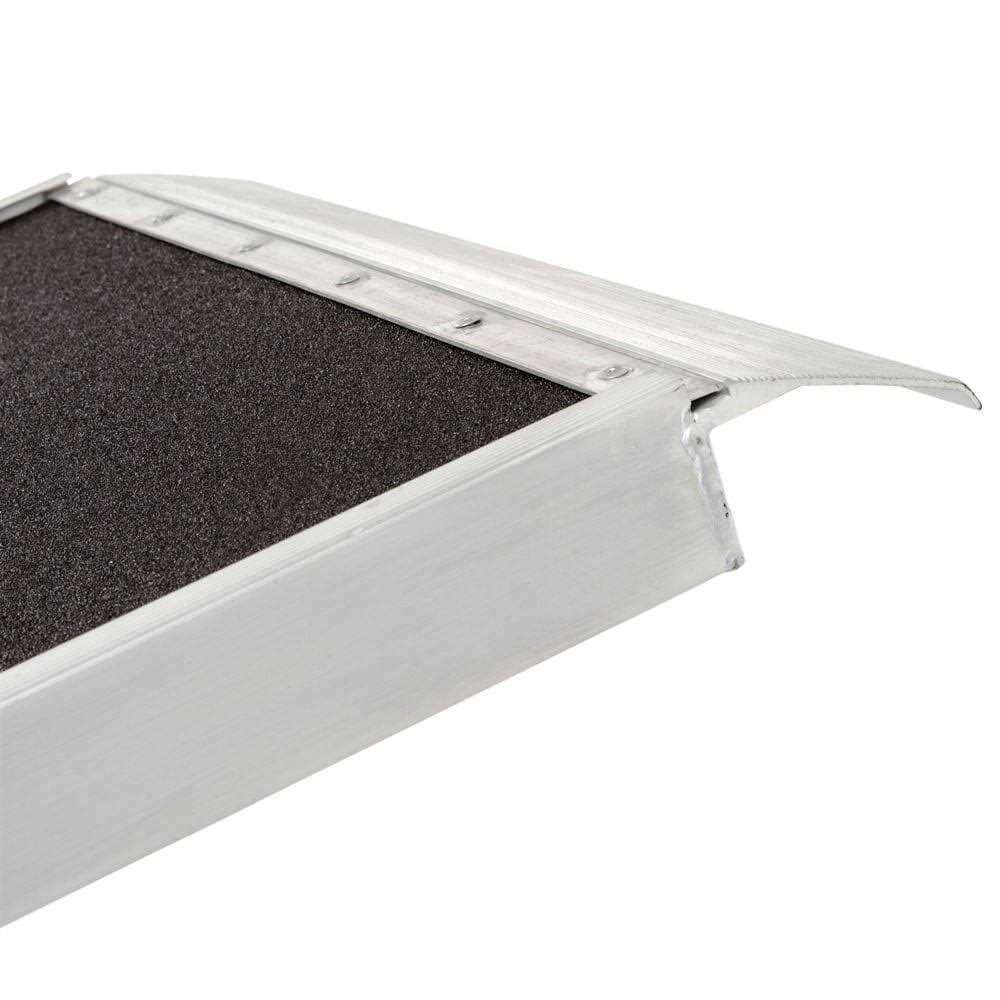 8 ft Lightweight Extra Wide Folding Aluminum Pet Ramp B952
