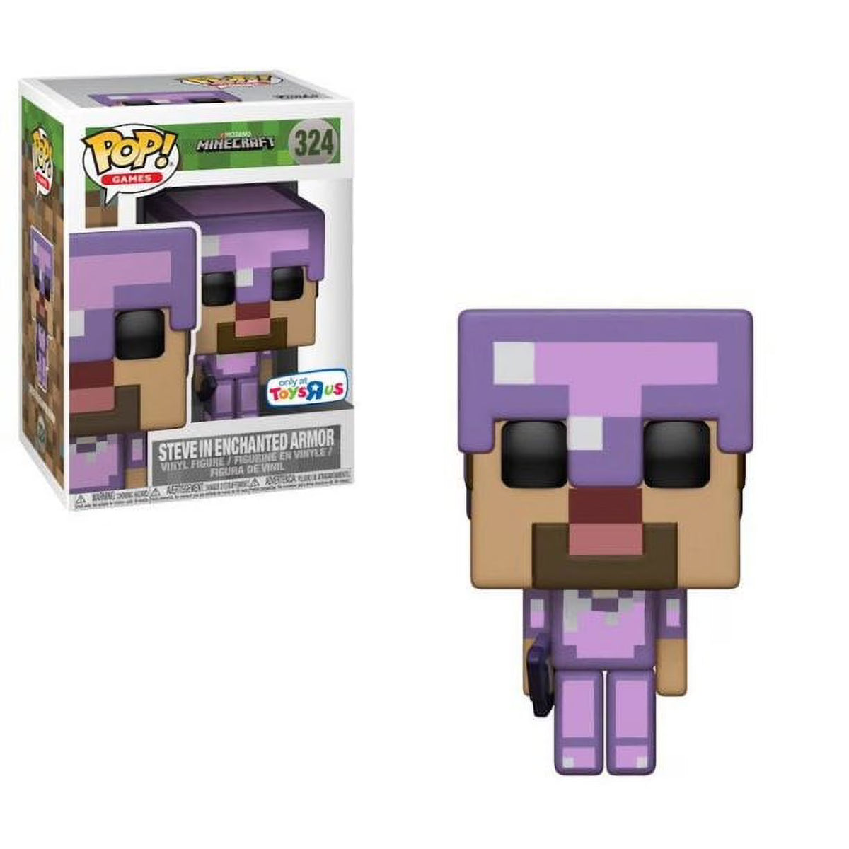 Minecraft Steve in Enchanted Armor Figure R6599