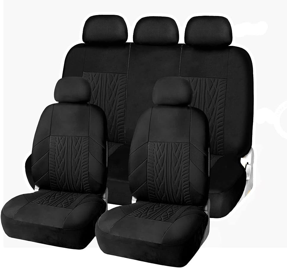 Grey Full Set Car Seat Covers A63902
