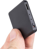 Slimmest Voice Activated Recorder, 145 Hours Recording Capacity, MP3, 24 Hours Battery, Metal Case, Pack of 2 S5615