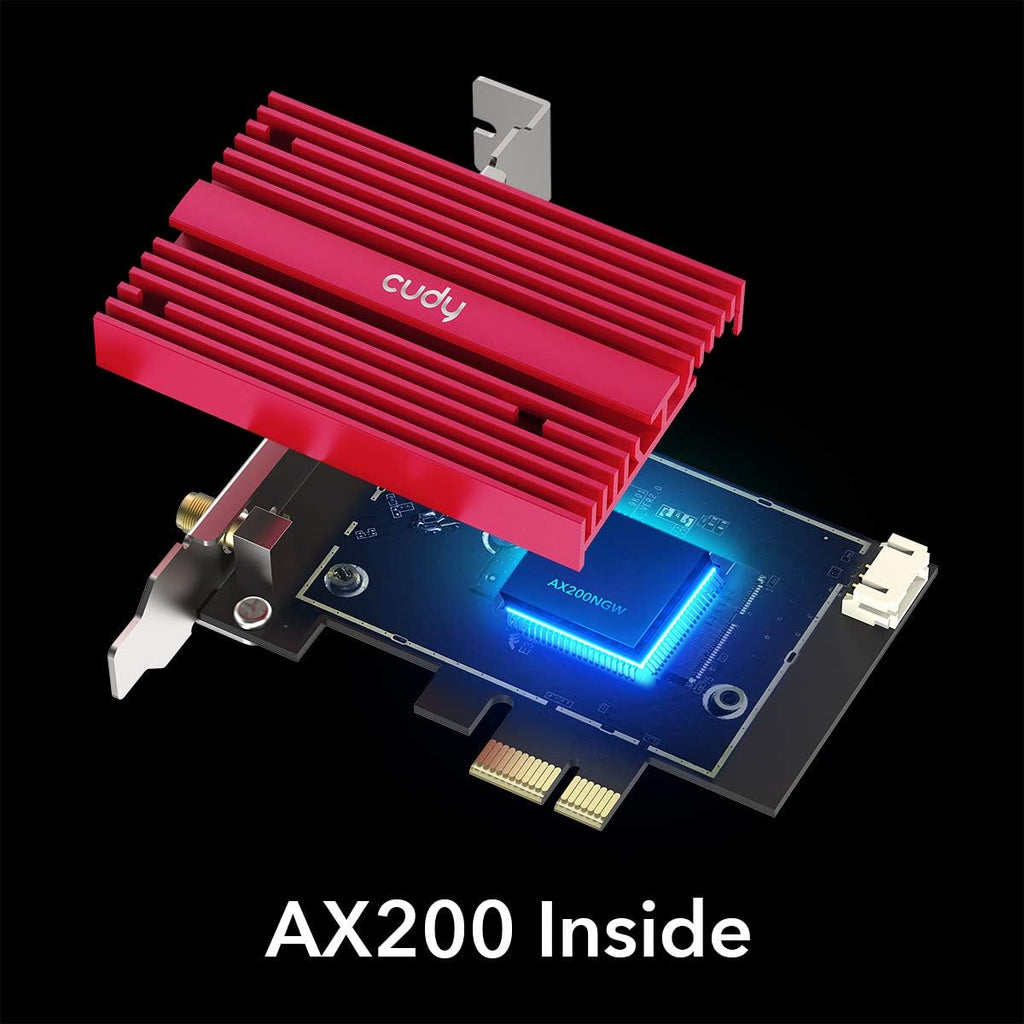 AX3000 WiFi 6 PCIe Card, Bluetooth 5.0 PCIe Adapter R6553