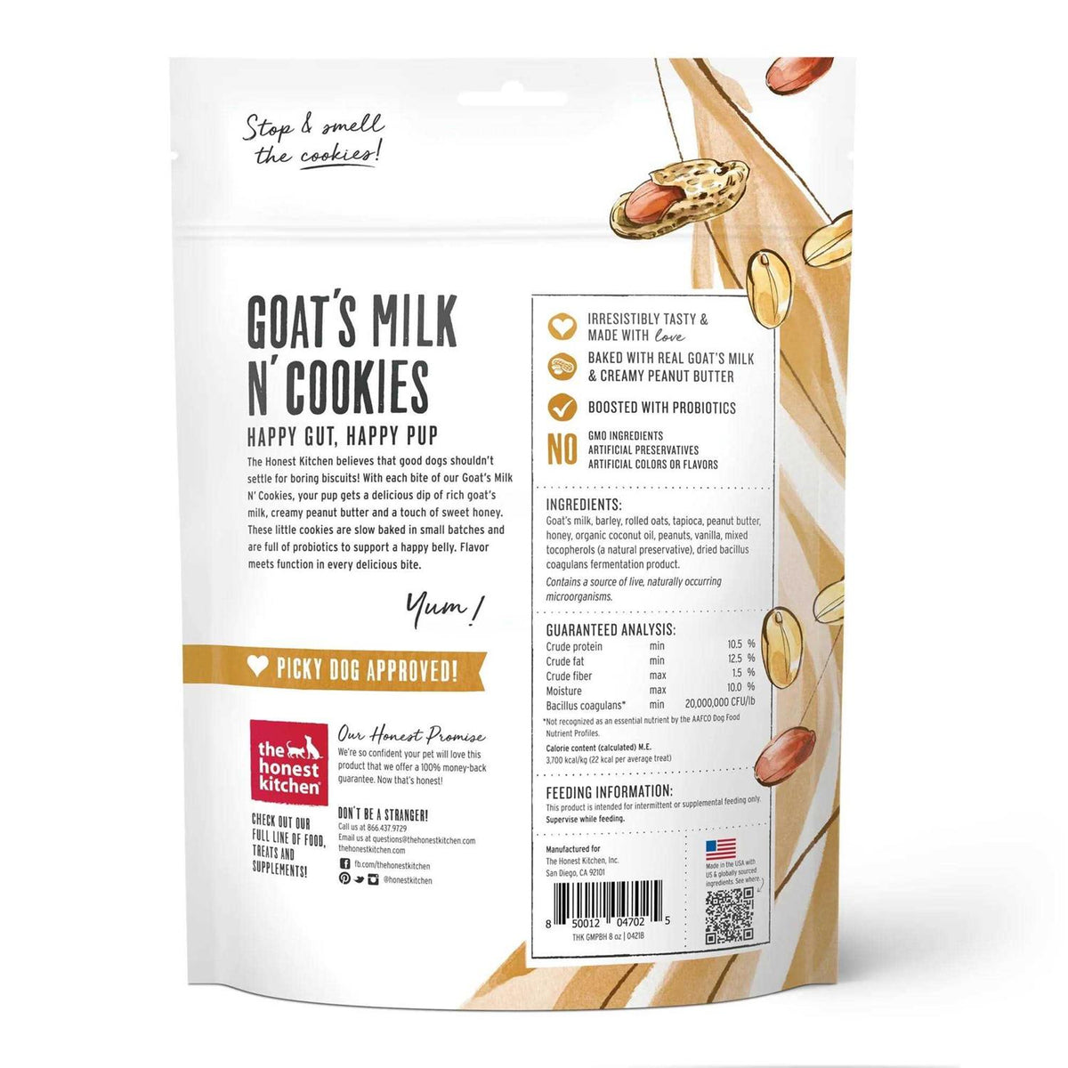 Dog Goat's Milk N' Cookies C118
