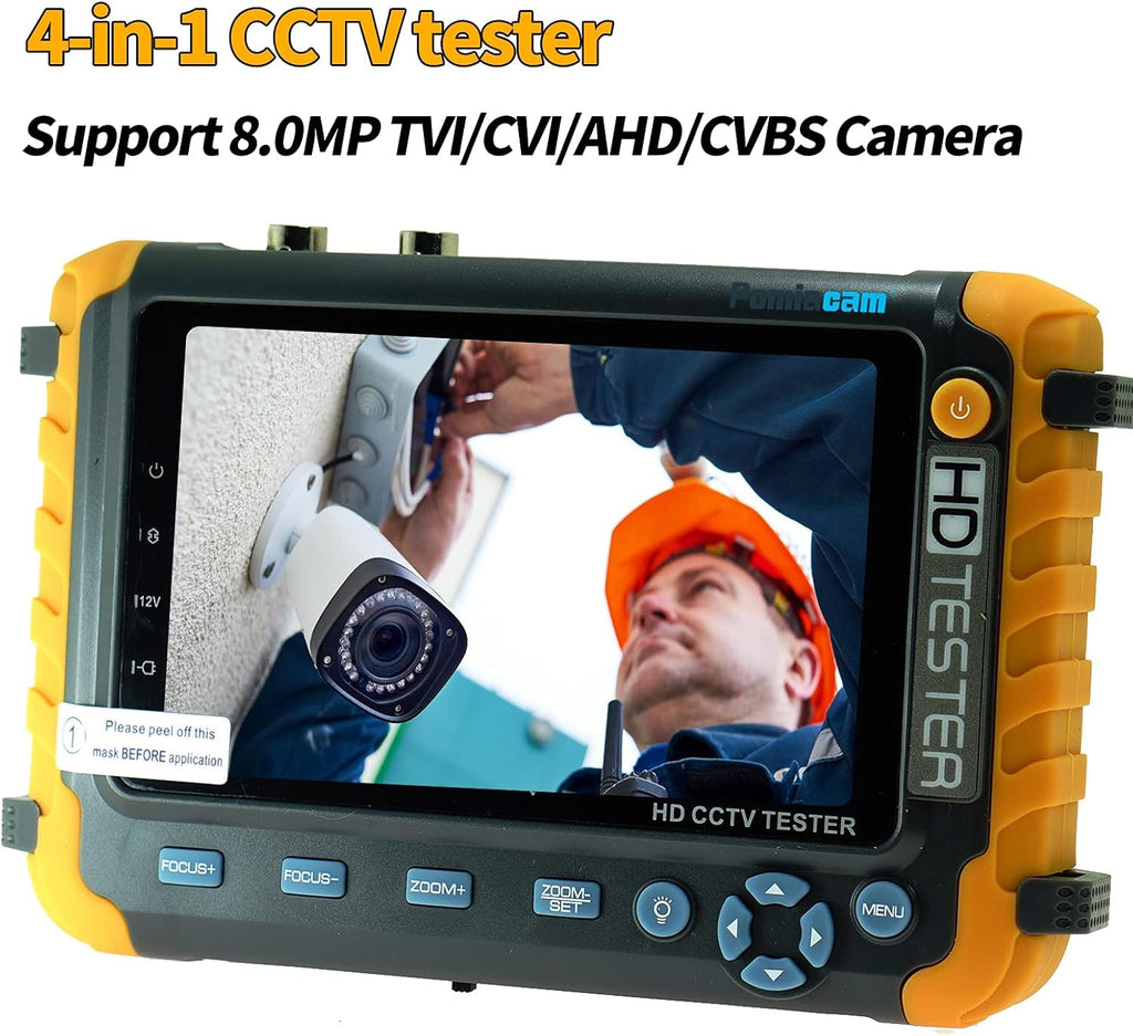 CCTV Tester with UTP/PTZ Tool, DC12V Output Portable Monitor A84766