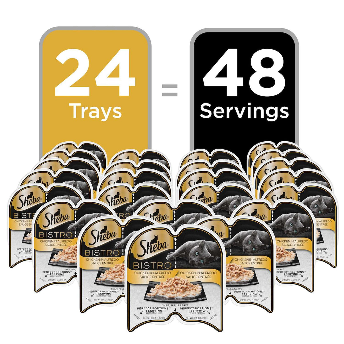 Chicken in Alfredo Sauce Wet Cat Food H7447