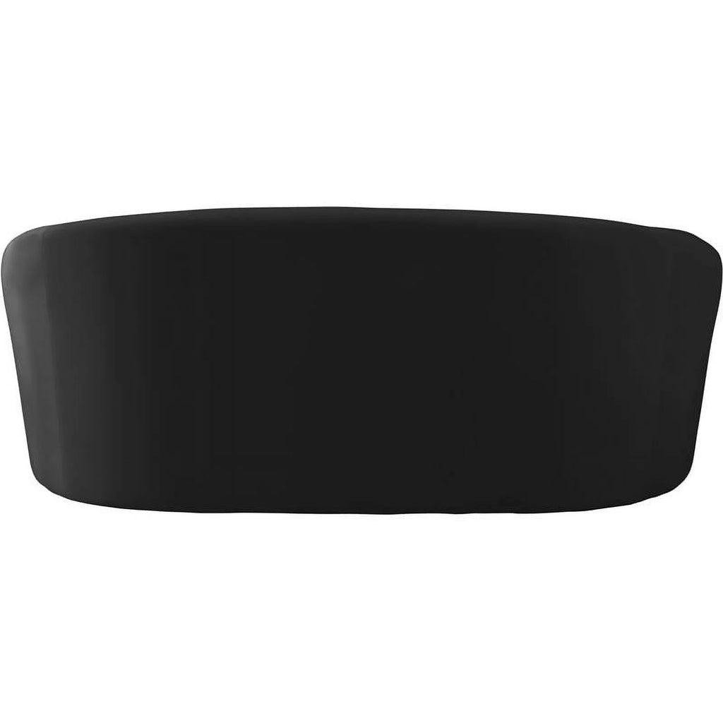 Black Velvet Loveseat B427519